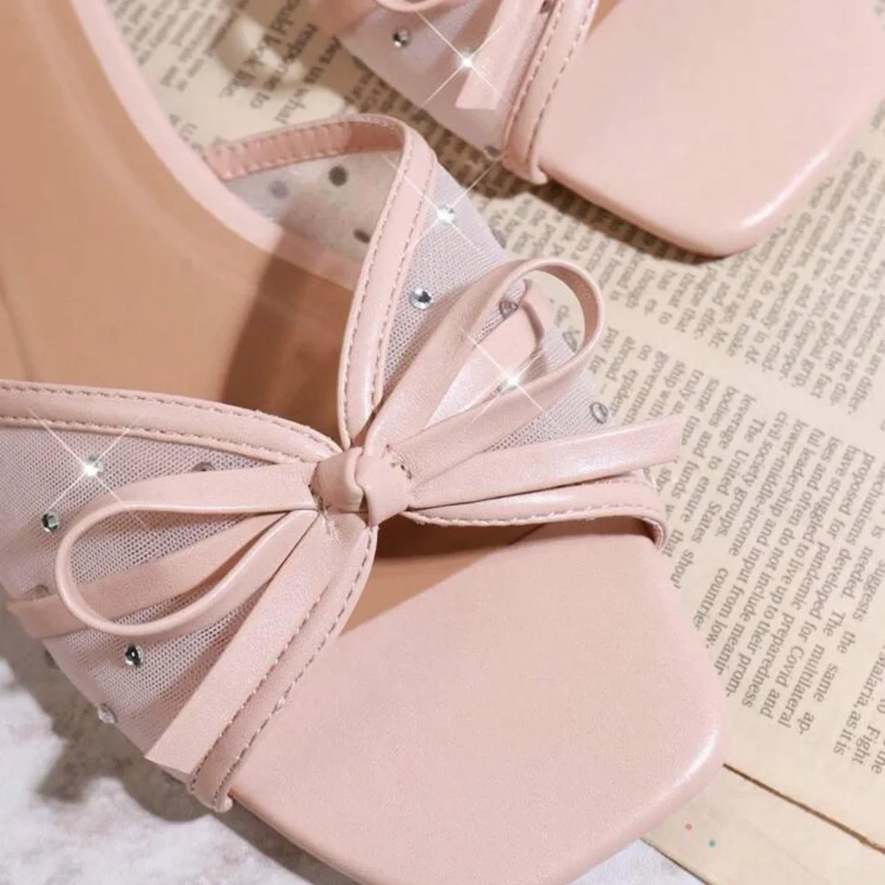 Elegant Bow Women's Sandals - Picture 4 of 4